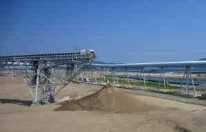 陸前高田市ベルトコンベア